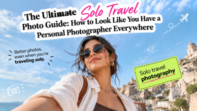 Solo Travel Photo Guide using Fashually